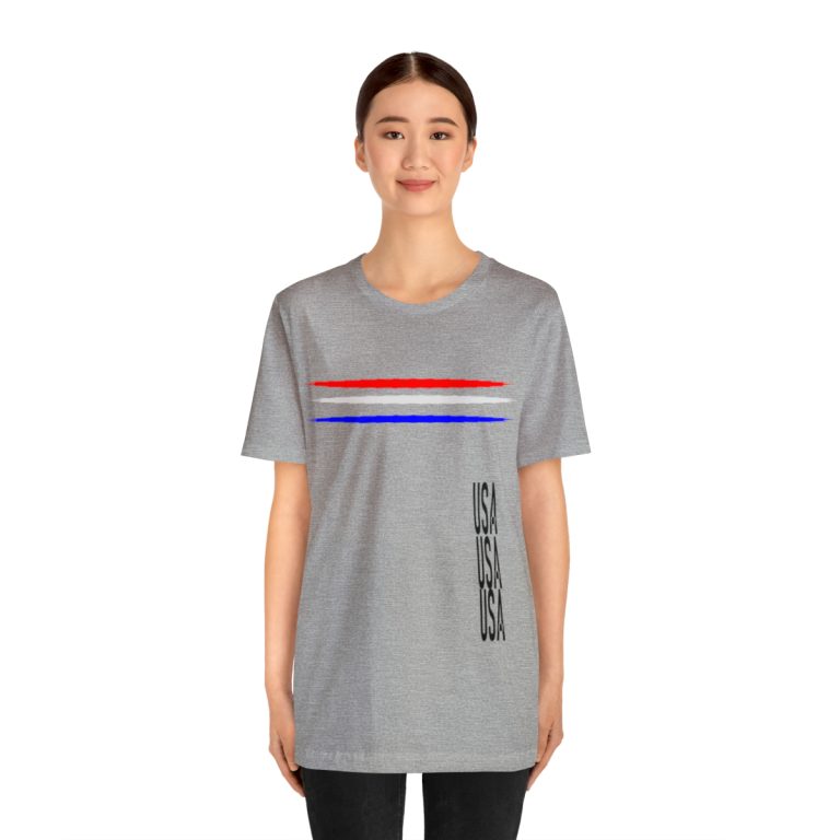 Unisex Jersey Short Sleeve Tee - Image 3