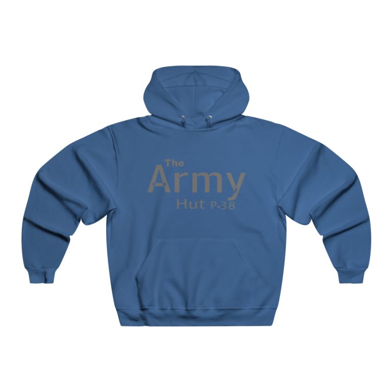 Mens/ Hooded Sweatshirt/Swagg/GryW/Blk-Lttr - Image 7