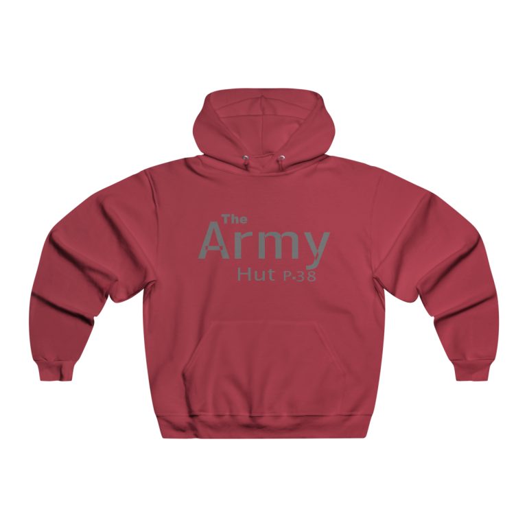 Mens/ Hooded Sweatshirt/Swagg/GryW/Blk-Lttr - Image 11
