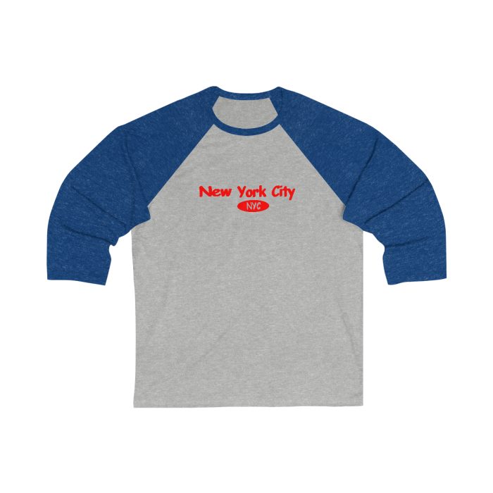 Baseball Tee New York City Red - Image 9