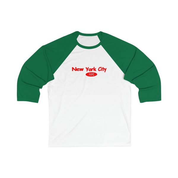 Baseball Tee New York City Red