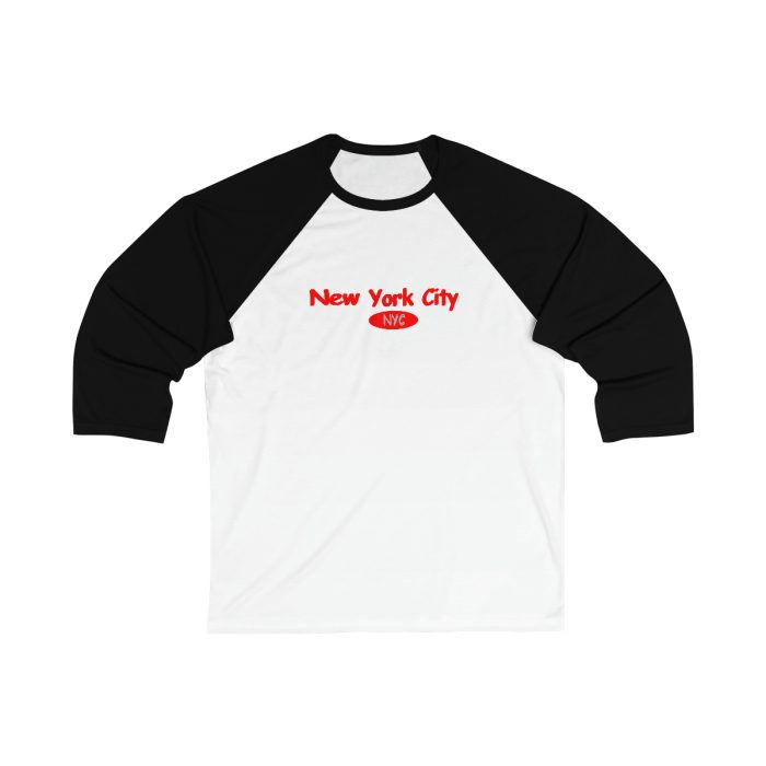 Baseball Tee New York City Red - Image 5