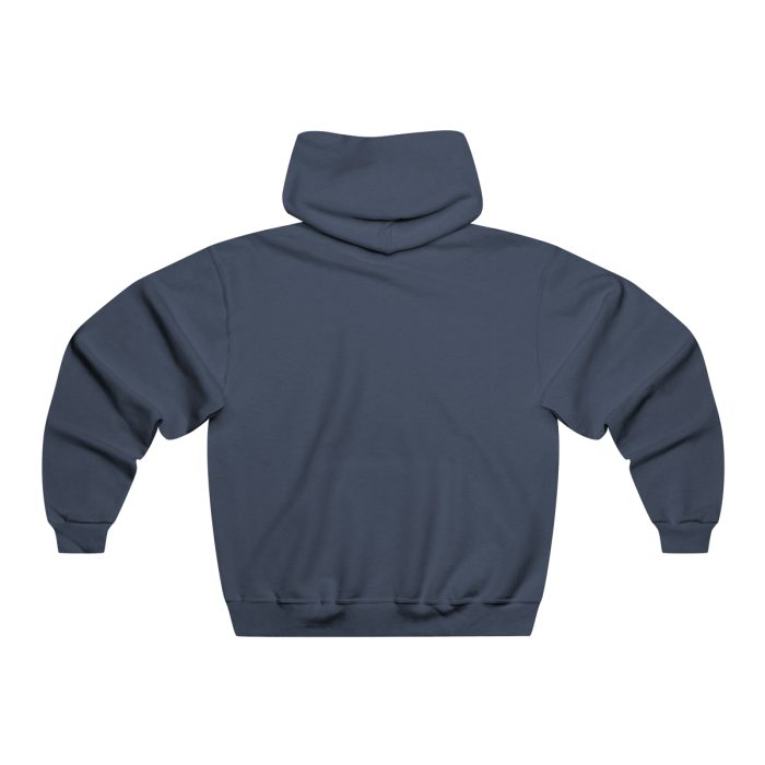 Men's NUBLEND® Hooded Sweatshirt Blk/ /Orng Logo - Image 12