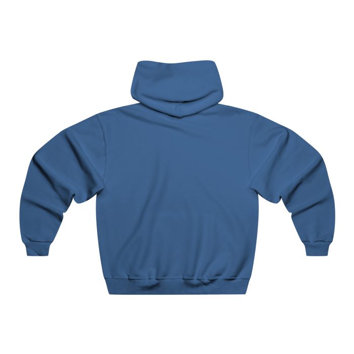 Men's NUBLEND® Hooded Sweatshirt Blk/ /Orng Logo - Image 10