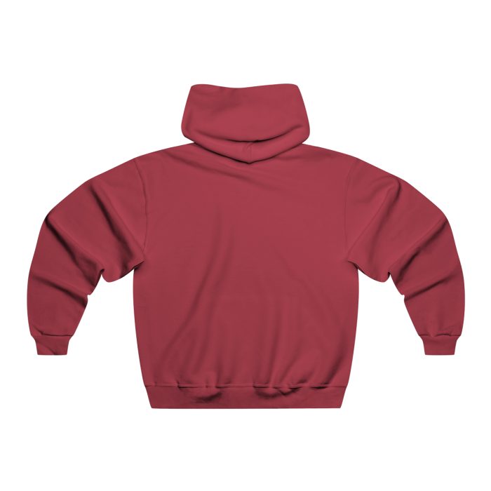 Men's NUBLEND® Hooded Sweatshirt Blk/ /Orng Logo - Image 16