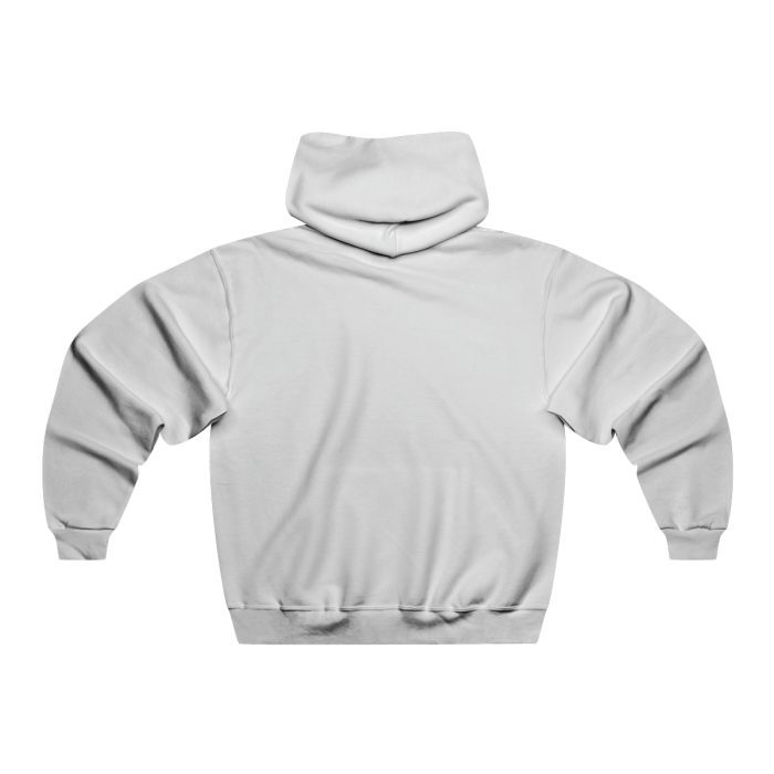 Men's NUBLEND® Hooded Sweatshirt Blk/ /Orng Logo - Image 4